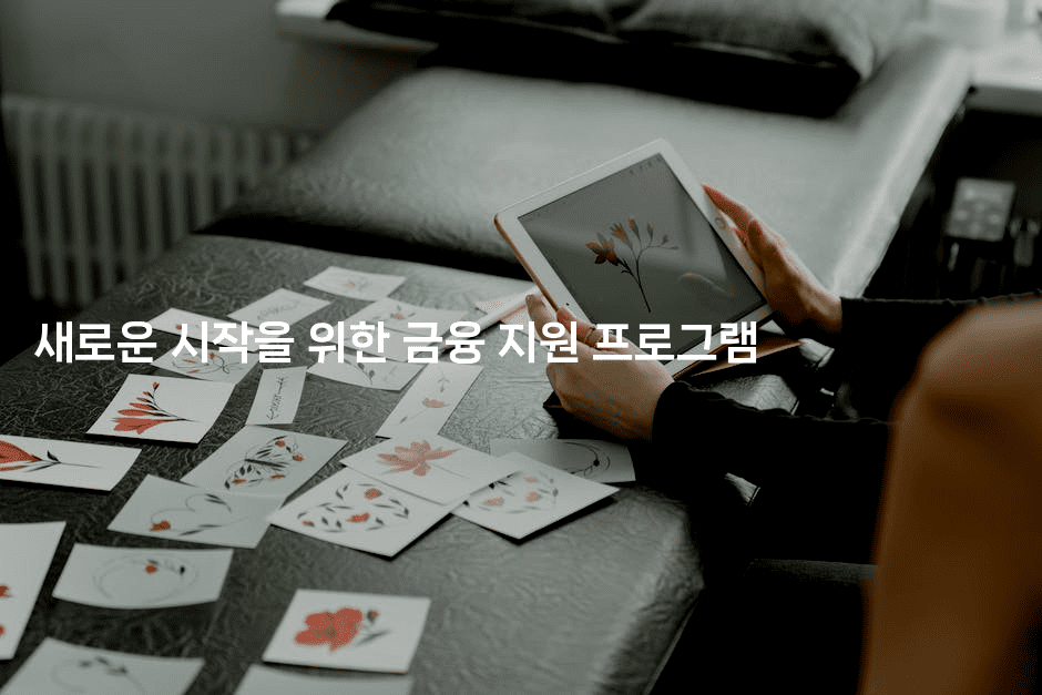 새로운 시작을 위한 금융 지원 프로그램