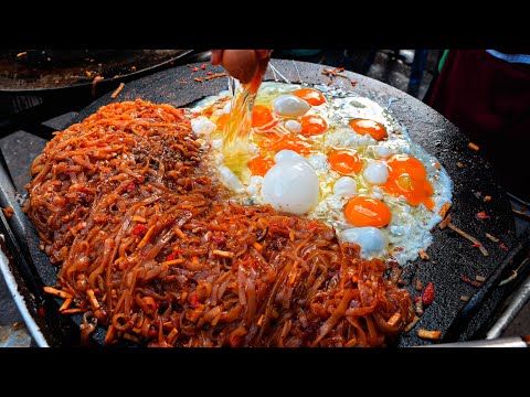 넋 놓고 보게 되는 태국 길거리 음식 ! 길거리 요리사의 퍼포먼스 ! | Various Thai Street Food Performance | Thai Street food